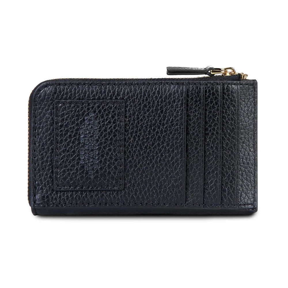 Marc Jacobs Zwarte Top Zip Multi Portemonnee Black Dames