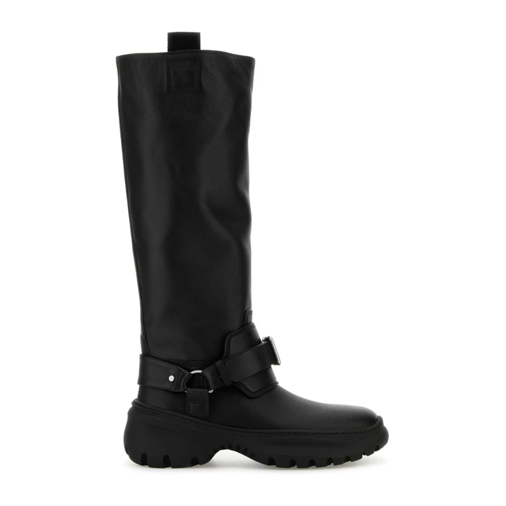 Burberry Women's Black Stomp High Boots - High Boots - 6 Uk - Shoes
