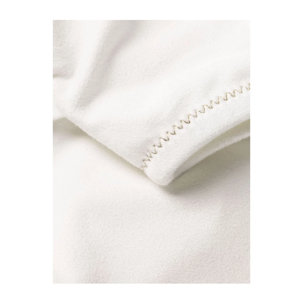 Reina Olga Crème Suède Kruis Swimsuit White Dames
