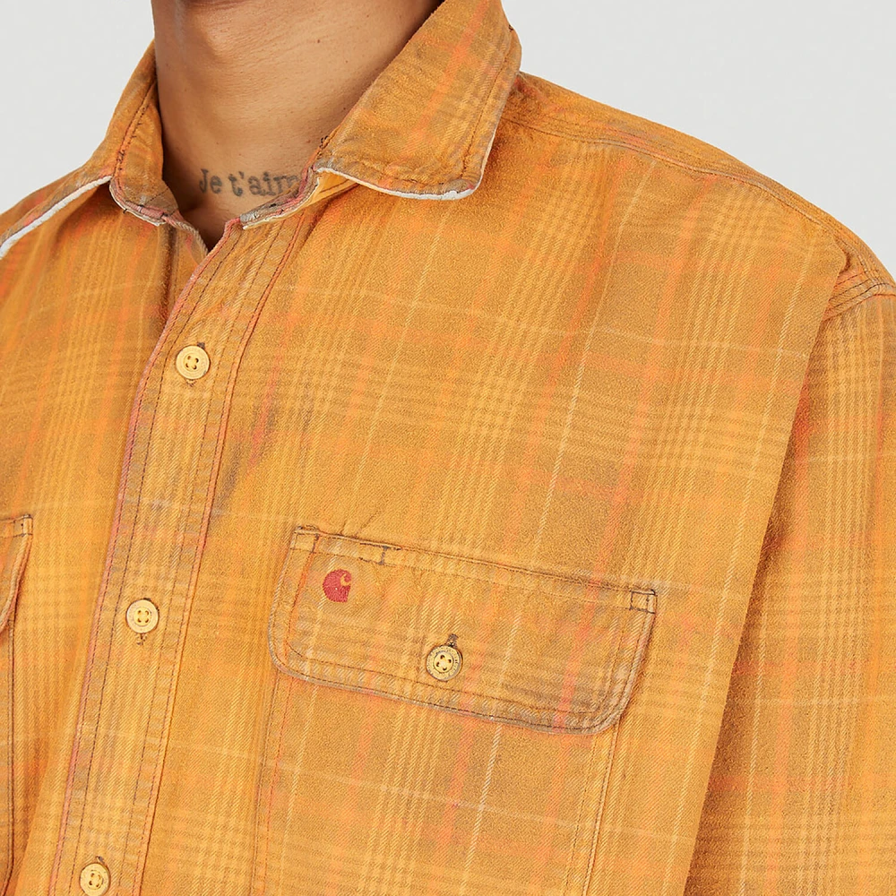 Notsonormal Shirts Orange Heren