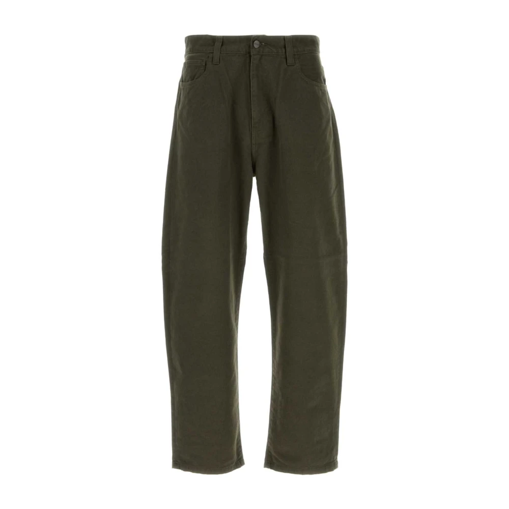 Carhartt WIP Khaki Katoen Landon Broek Green Heren