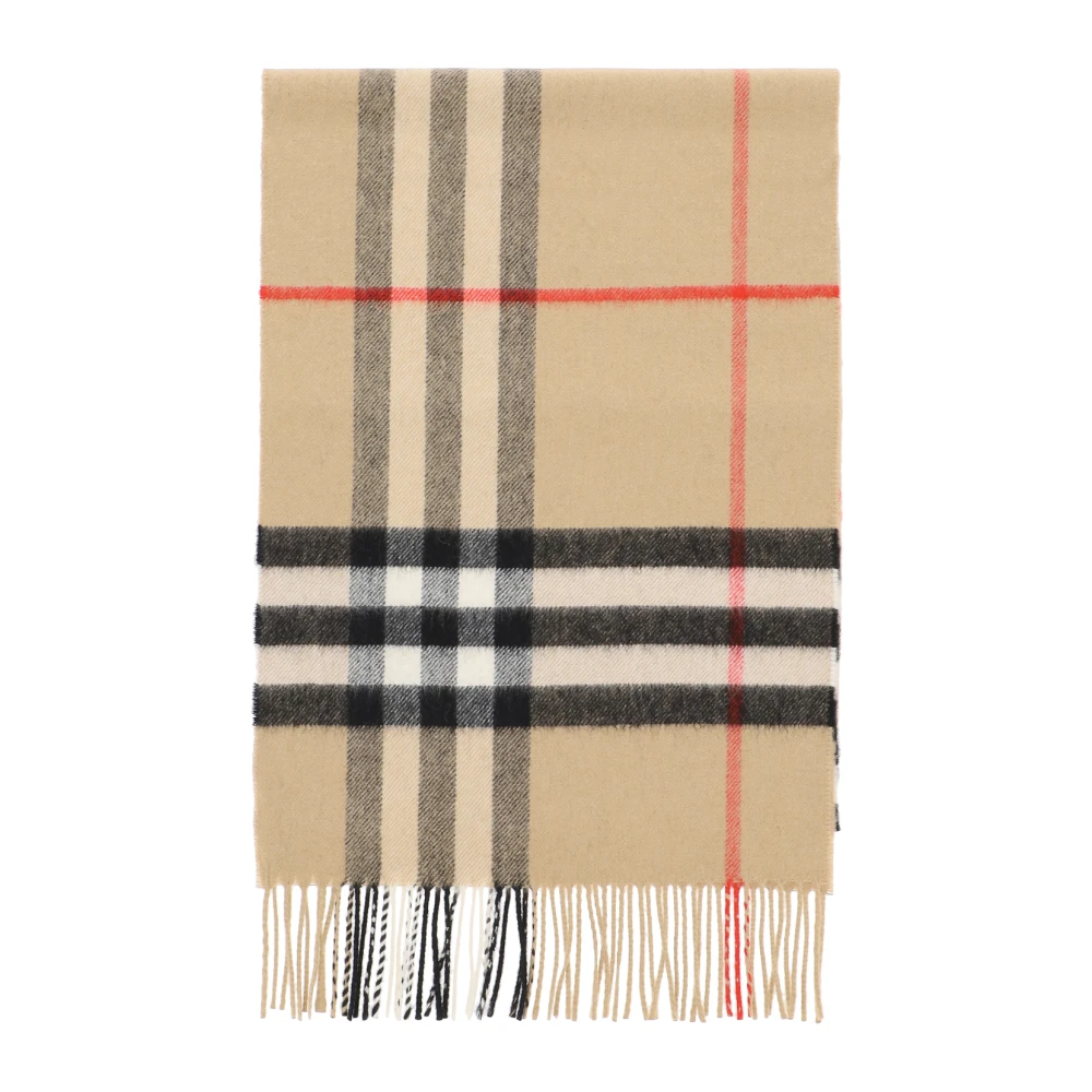 Burberry Giant Check Cashmere Sjaal Multicolor Heren