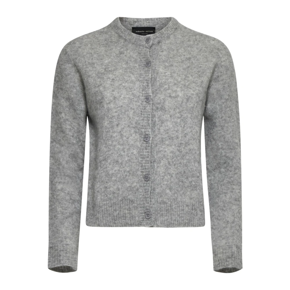 Roberto Collina Grijze Coreana Overhemden Gray Dames