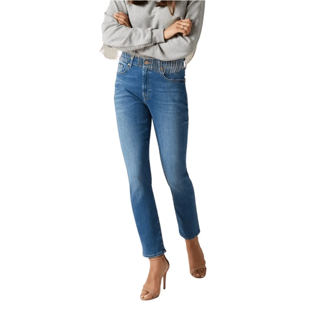 7 For All Mankind Skinny jeans dames Blue Dames