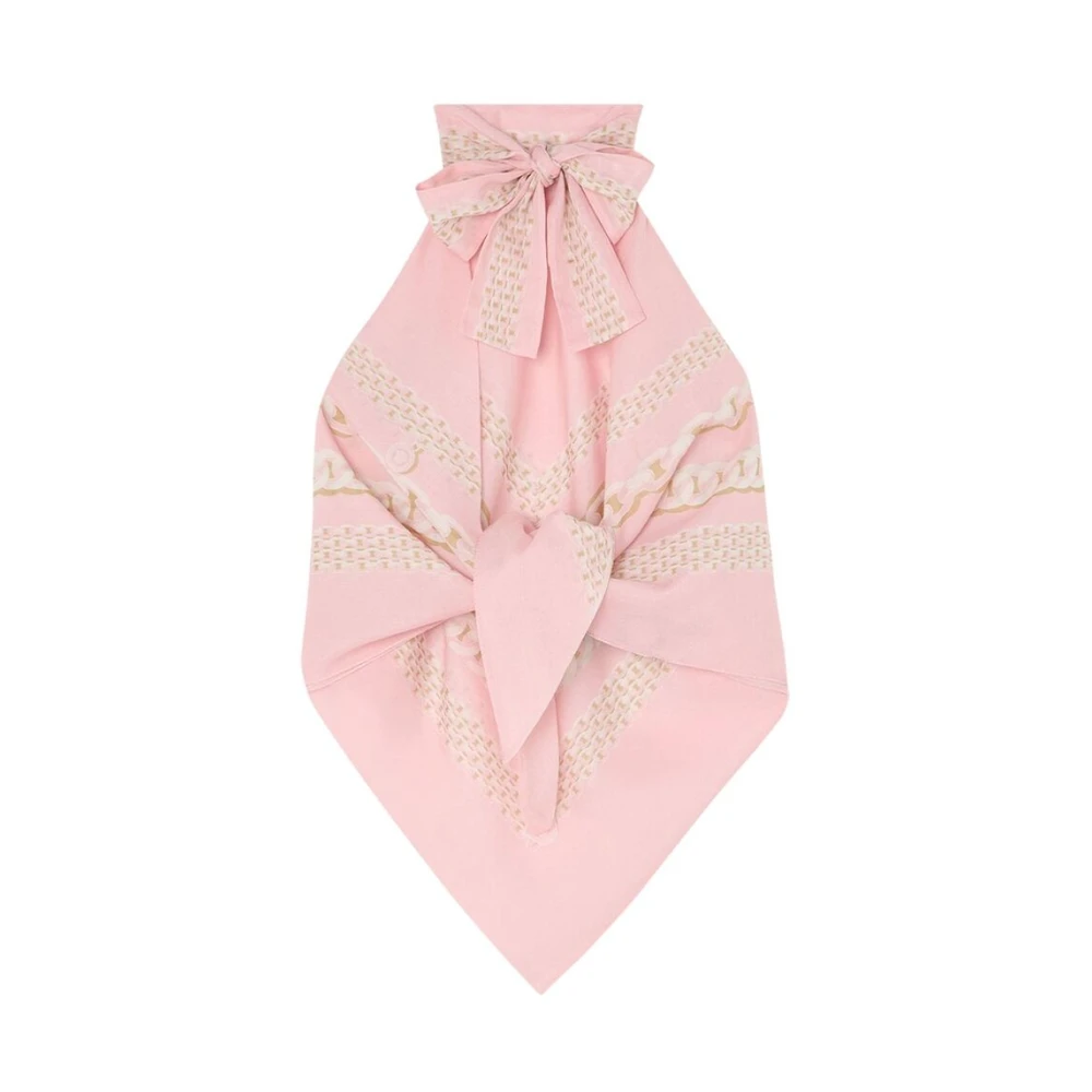 Versace Barocco Print Strandkleding Ondergoed Pink Dames
