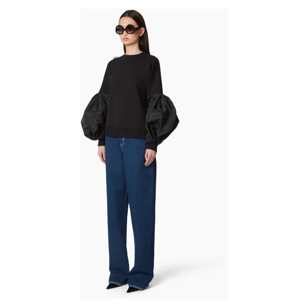 Nina Ricci Geknoopt Trui MET Cocon Black Dames