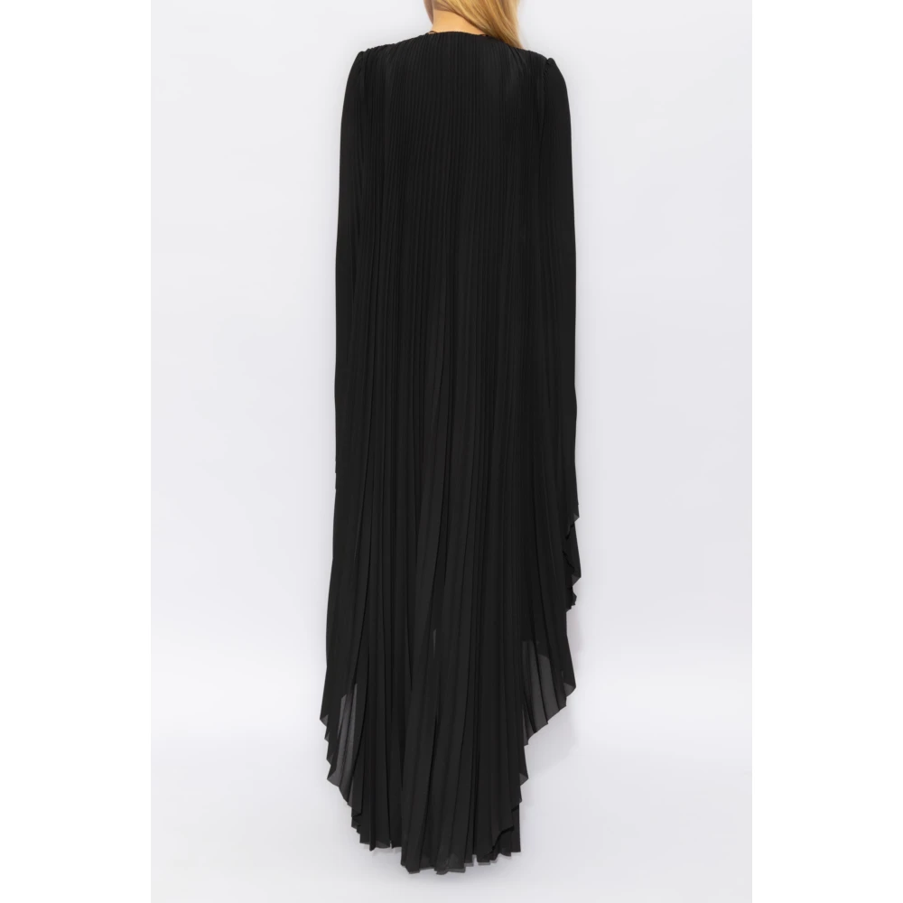 Balenciaga Geplooide jurk Black Dames