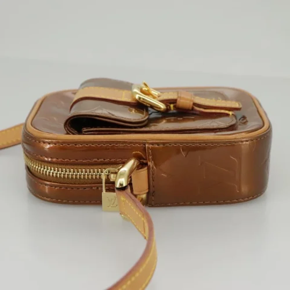 Louis Vuitton Vintage Pre-owned Leather shoulder-bags Brown Dames