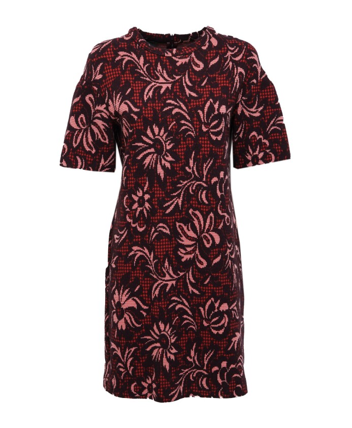 violet-orange-jacquard-dress