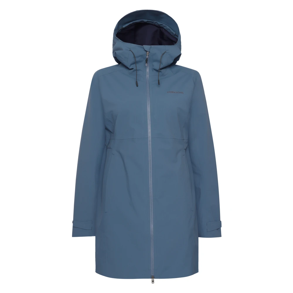 Didriksons Women's Blue Parka Jacket For