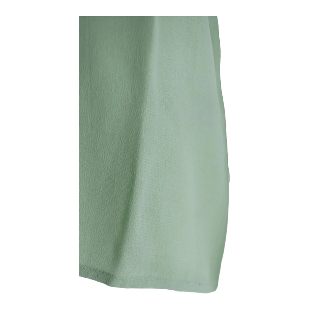 Kocca Korte Mouw Blouse Green Dames