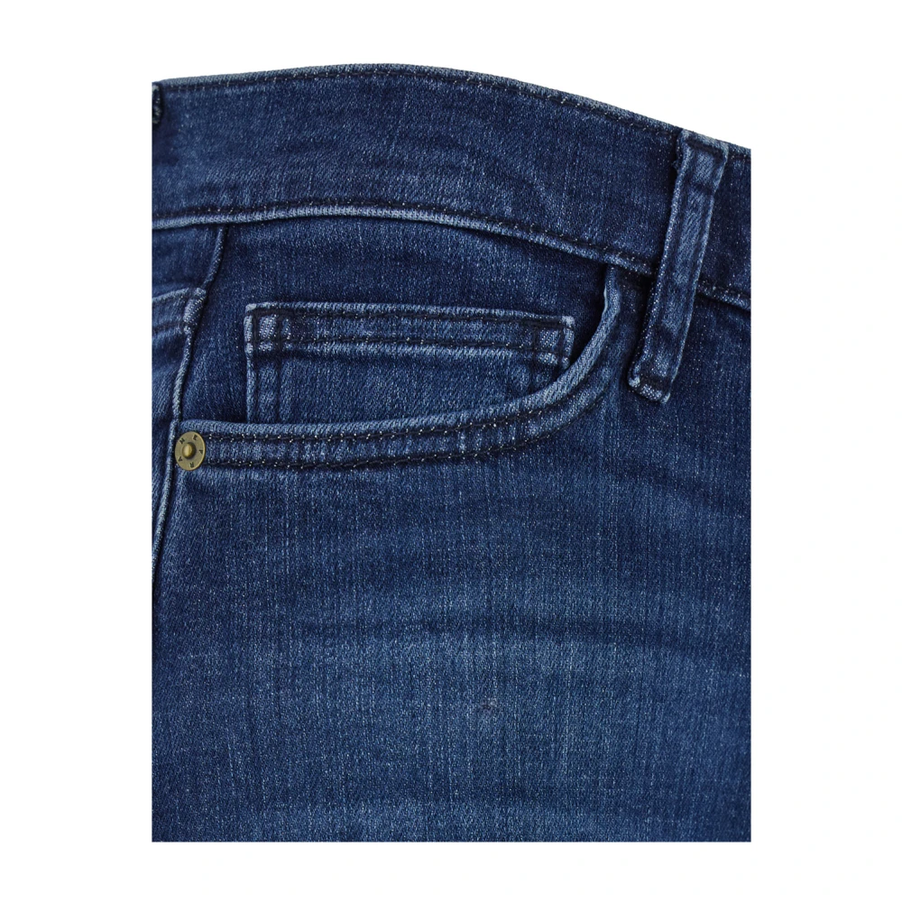 Frame Flared Leg Denim Jeans Blue Dames