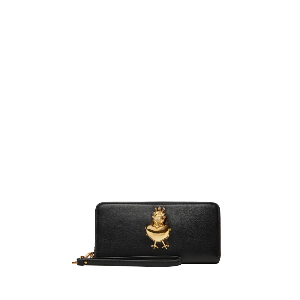 Moschino Zwarte portemonnee voor dames luxe Black Dames