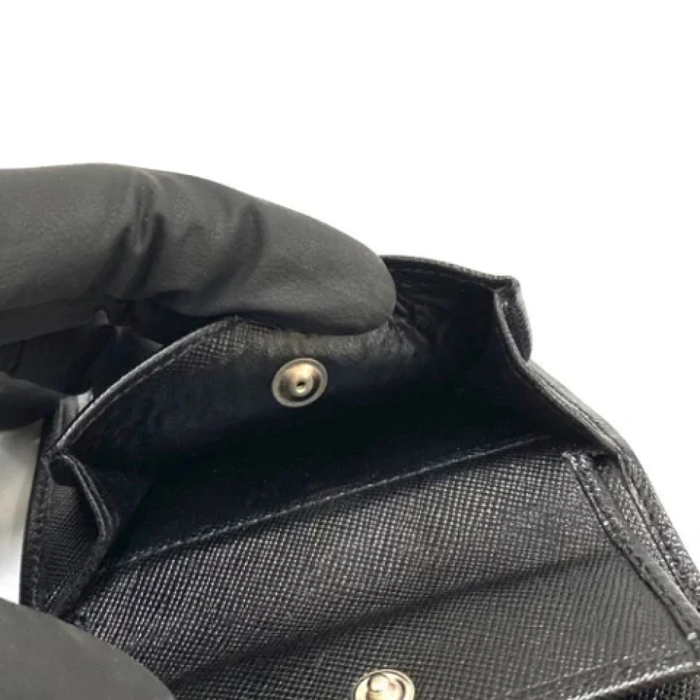 Salvatore Ferragamo Pre-owned Leather wallets Black Dames