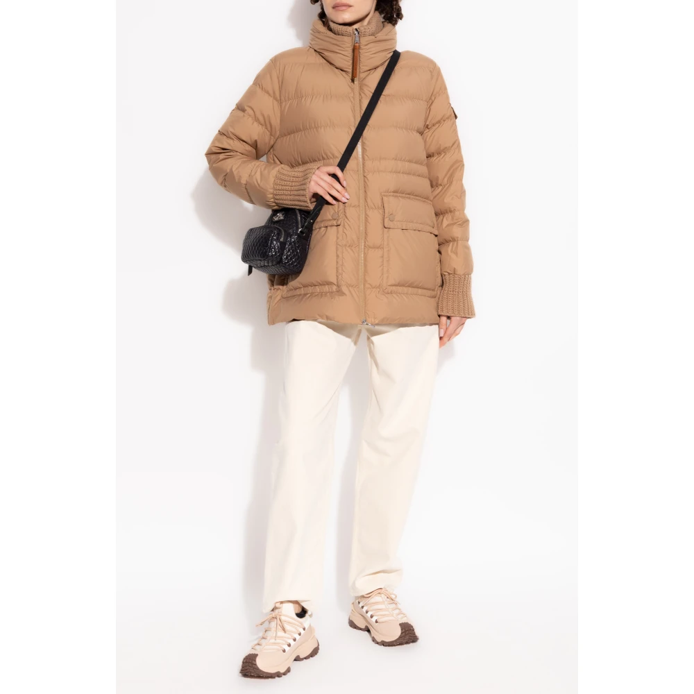 Moncler Baux Donsjas Beige Dames