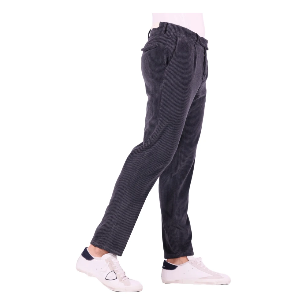 Briglia Grijze Katoenen Broek Gray Heren