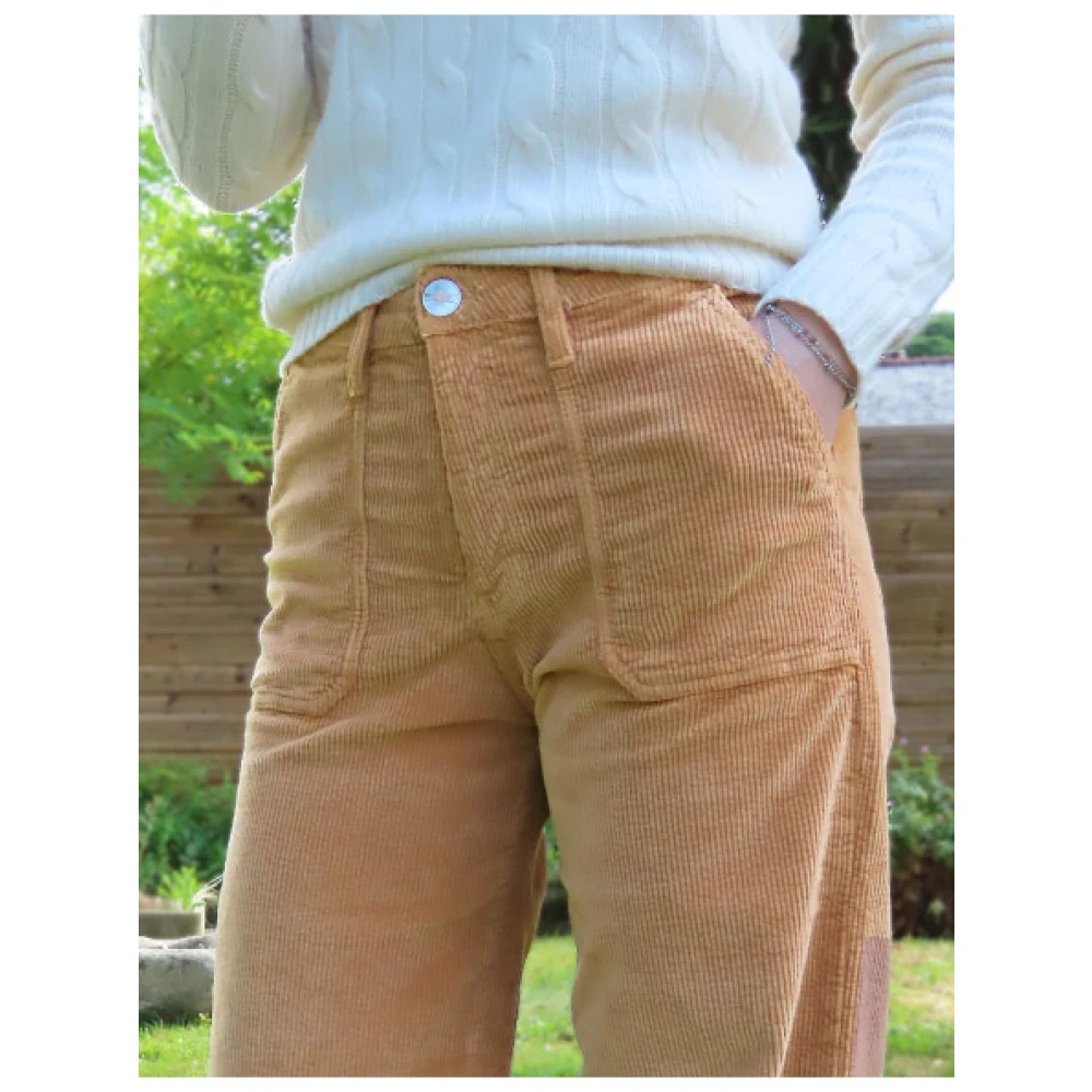 Islow Wijde broek Andrea Brown Dames