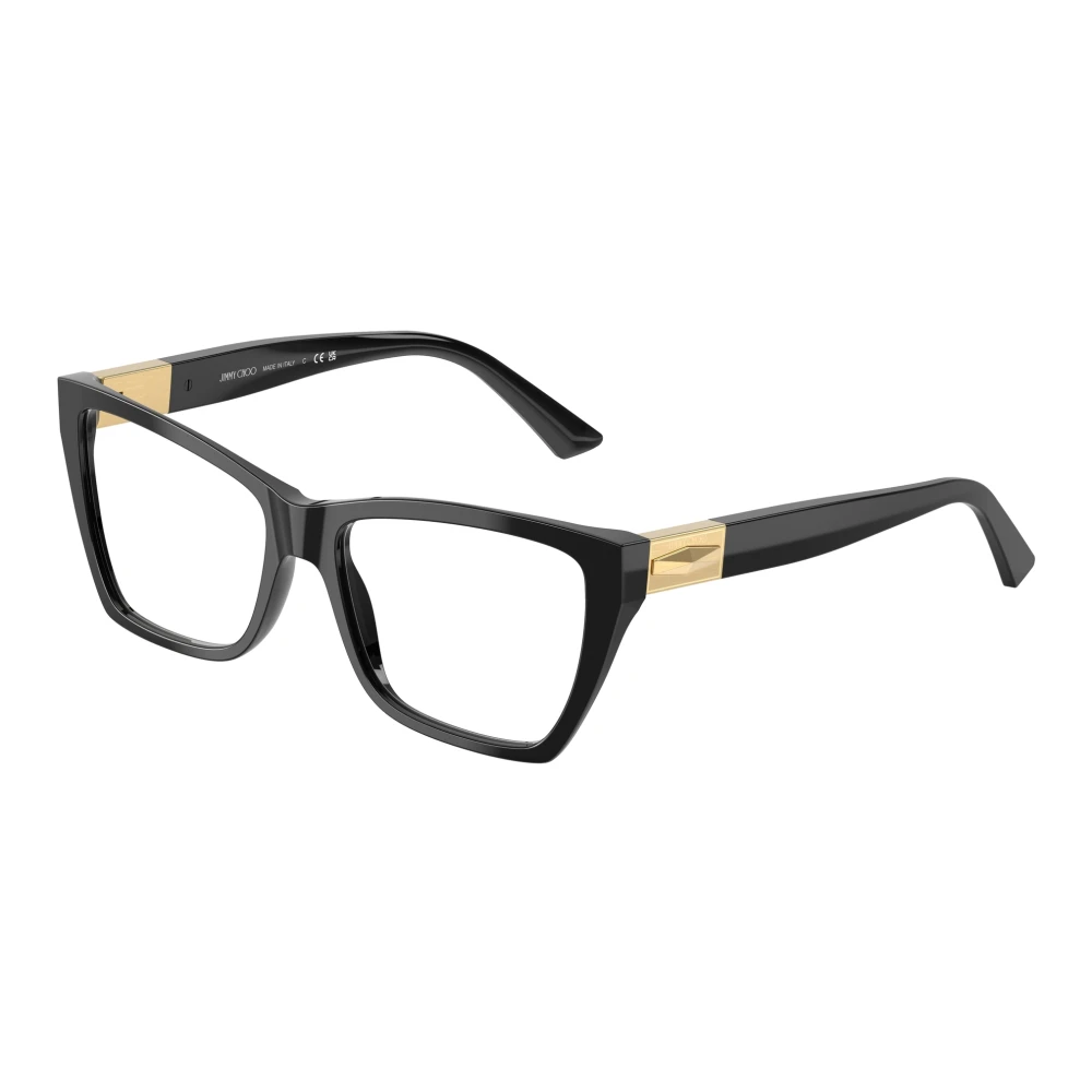 Jimmy Choo Women's Black Glasses,, Stylish Eyeglasses In Color Medium