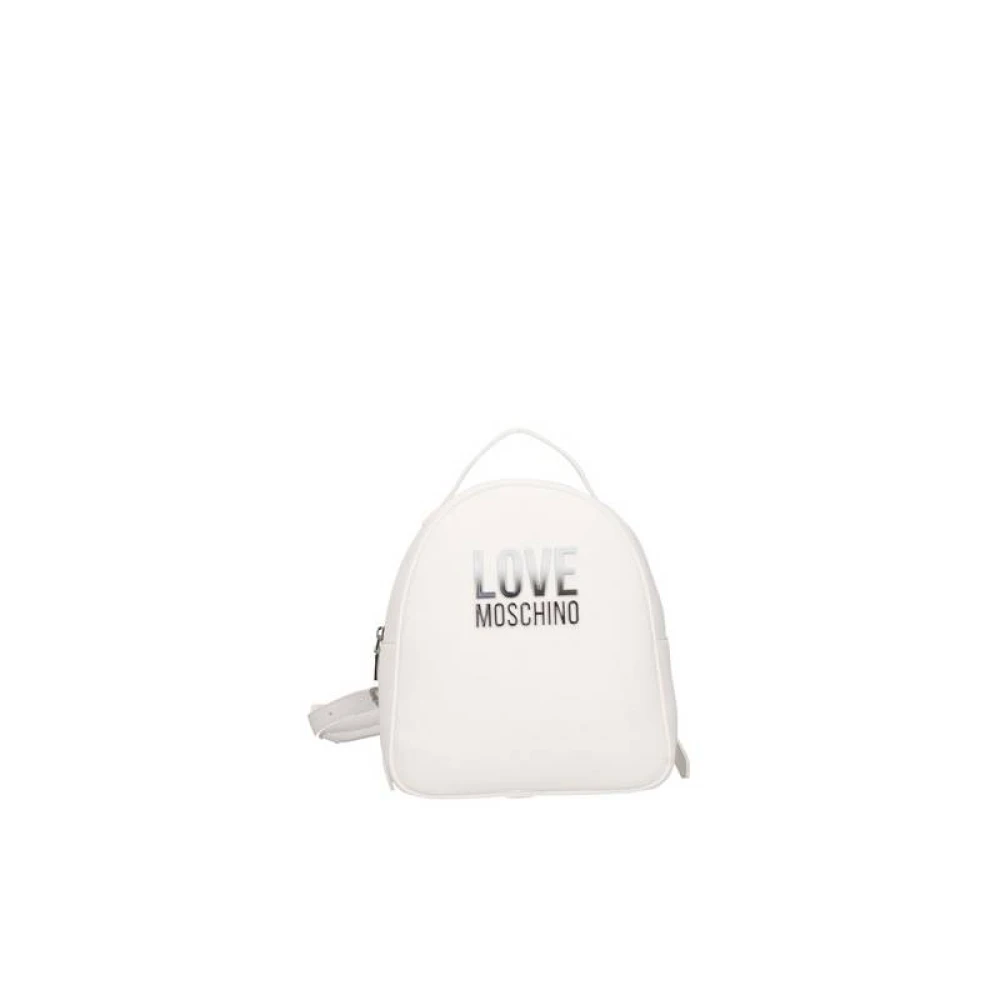 Love Moschino Witte Sportieve Schoudertas Jc4258Pp0M White Dames