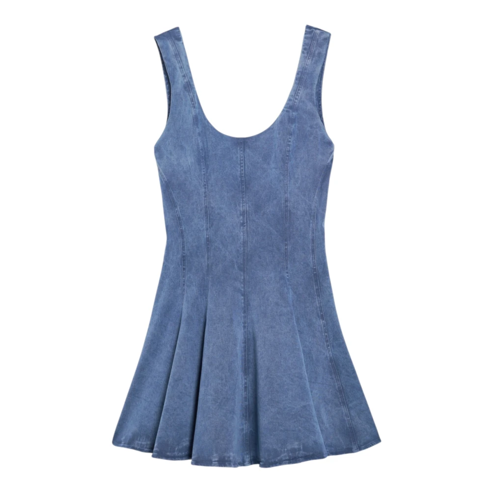 Desigual Vrouw Blauw Kleedjes Dames, L, Katoen, Vest Skater