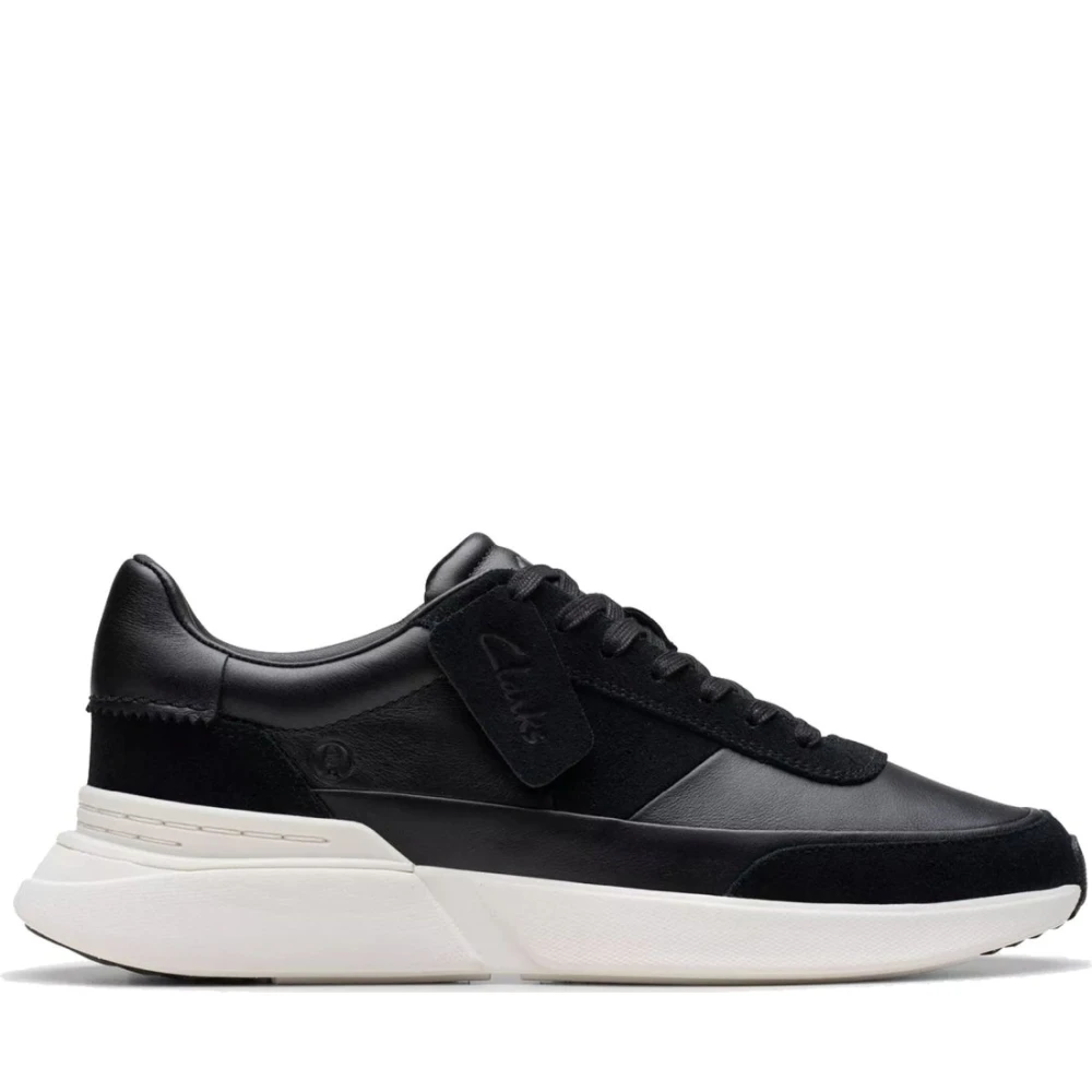 Clarks Men's Black Leisure Trainers For - Sneakers - 7 Uk - Shoes