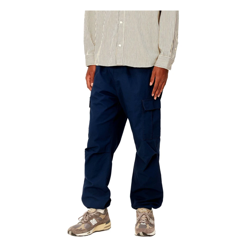 Carhartt WIP Lange broek Blue Heren