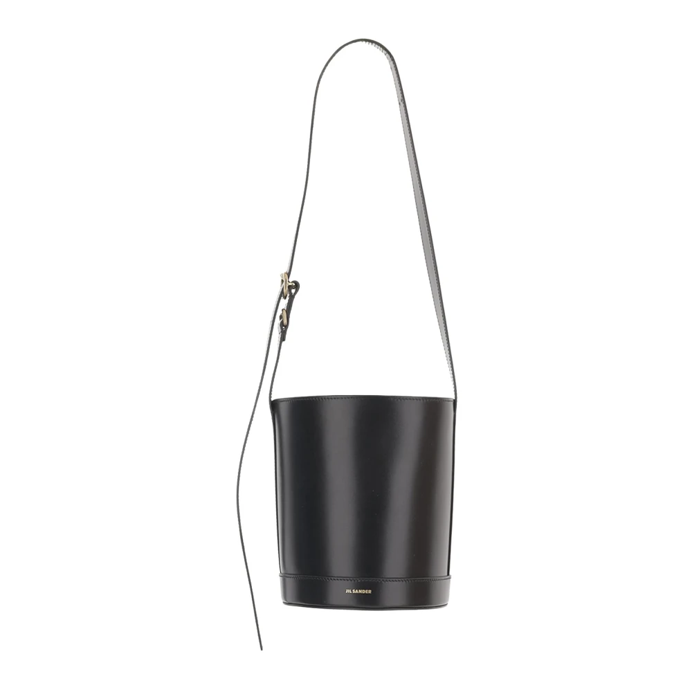 Jil Sander Women's Black Coin Pocket Shoulder Bag