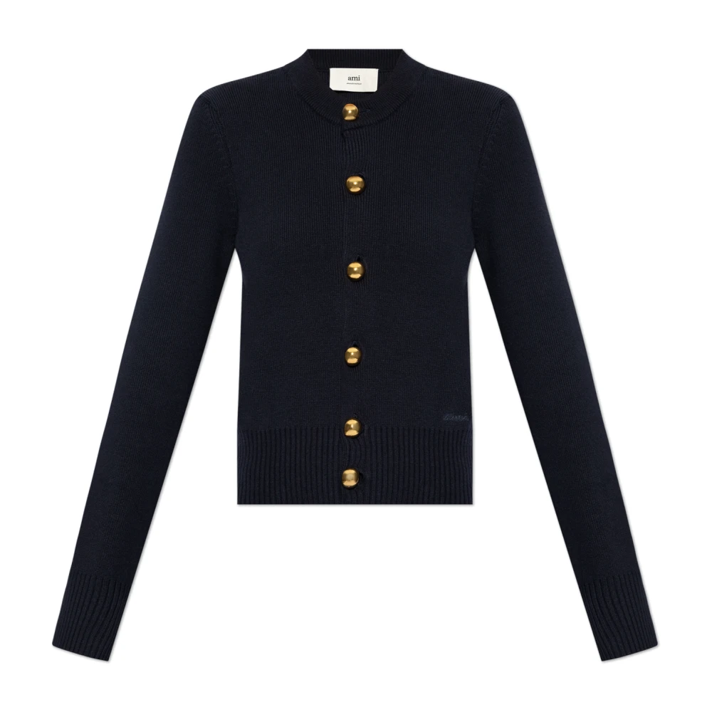 Ami Paris Cardigans Blue Dames