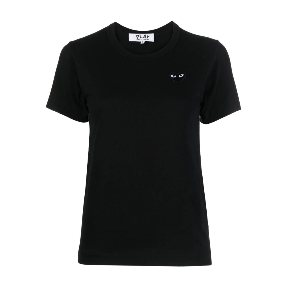 Comme des Garçons Play T-Shirts Black Dames