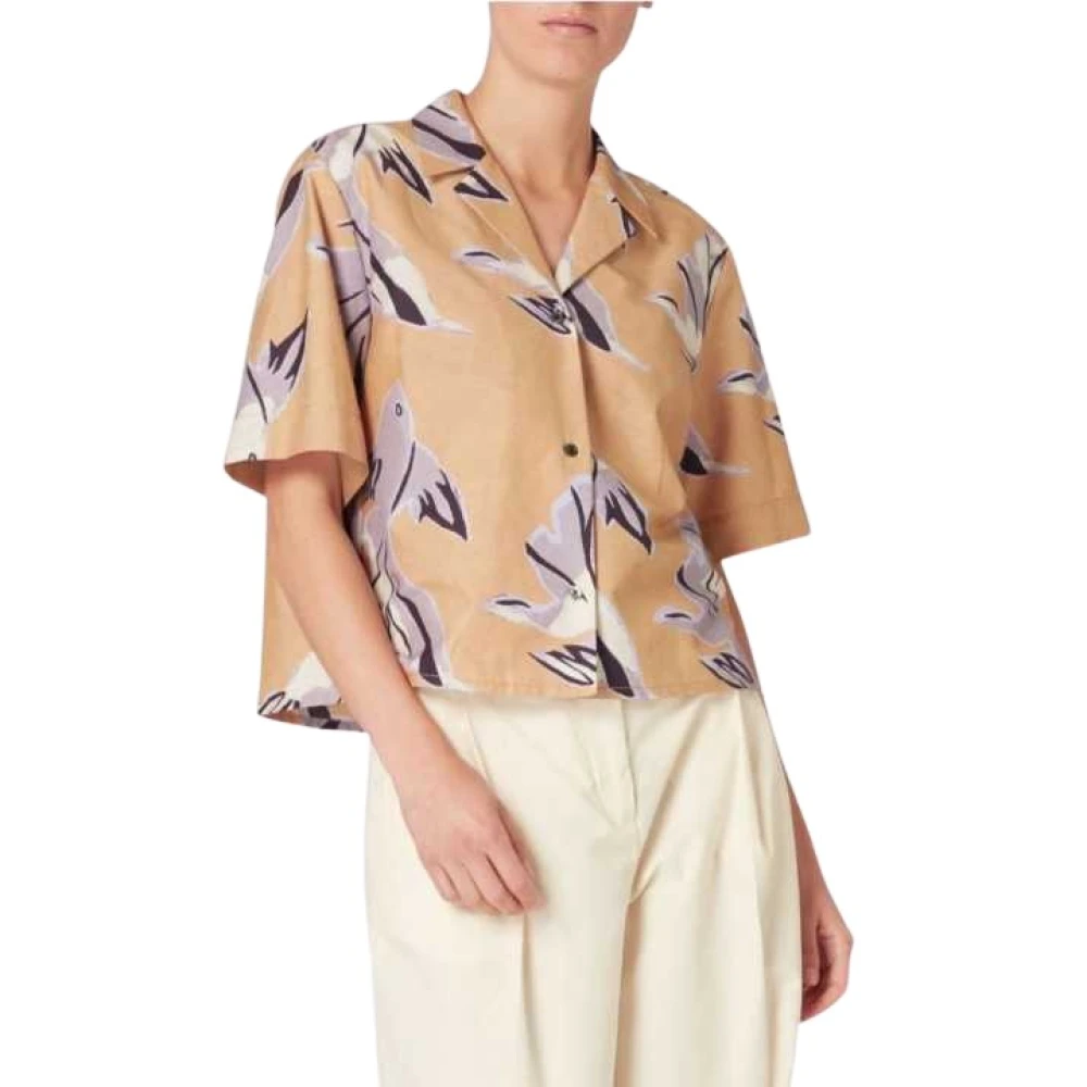 Paul Smith Multicolor Chemisette Fish Print