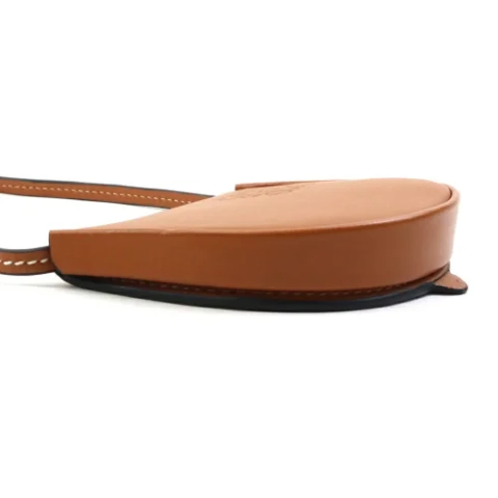 Loewe Pre-owned Leather shoulder-bags Brown Dames