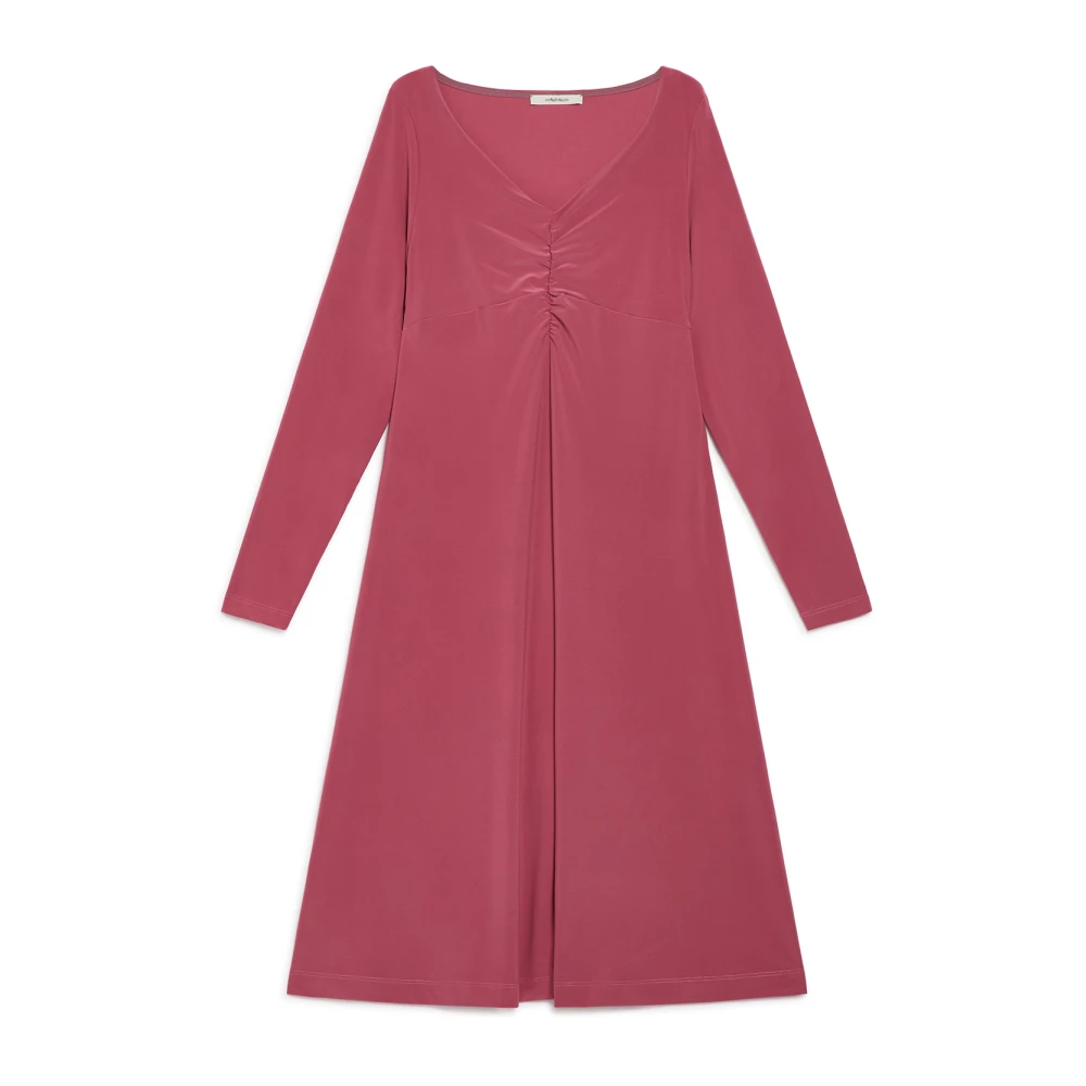 Maliparmi Tecno Jersey Jurk Pink Dames