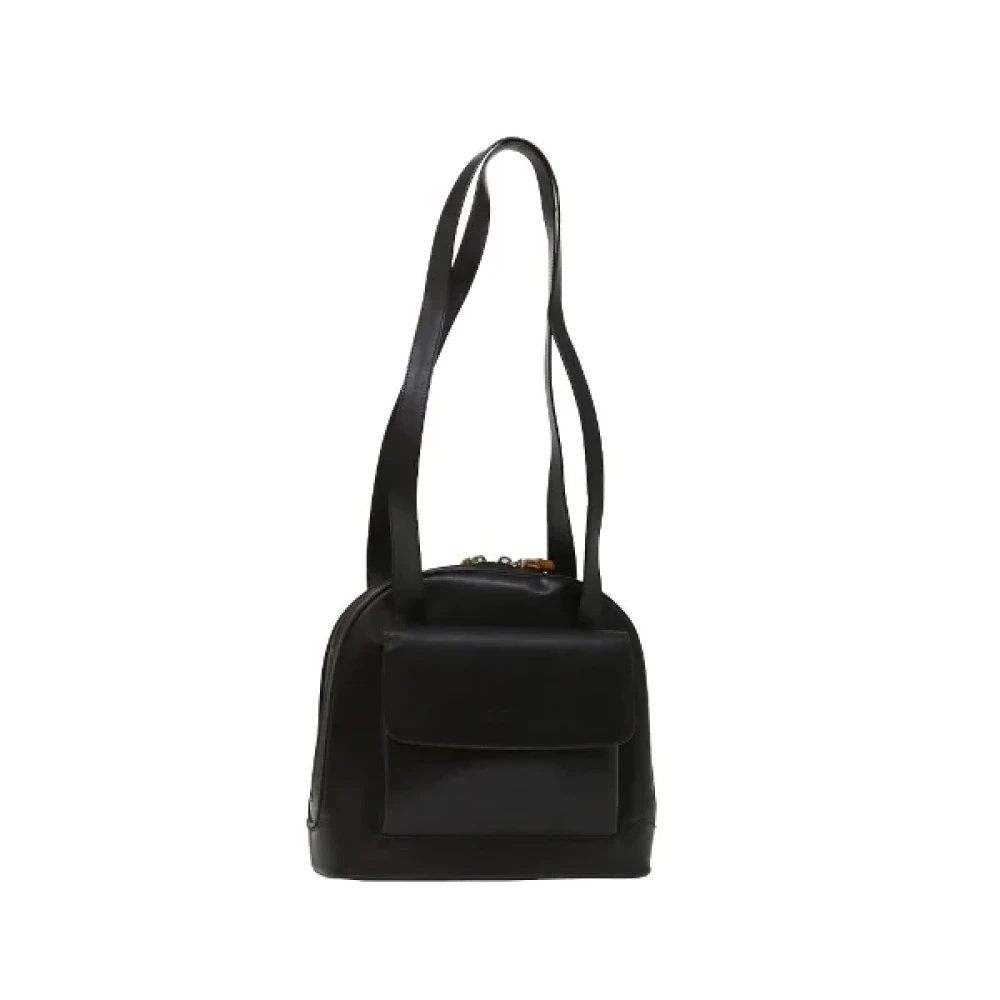 Gucci Vintage Pre-owned Leather gucci-bags Brown Dames