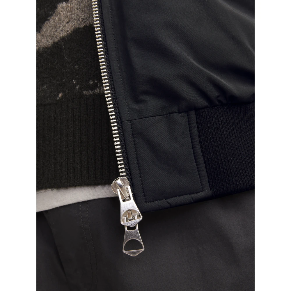 jack & jones Zachte Utility Bomber Jas Black Heren