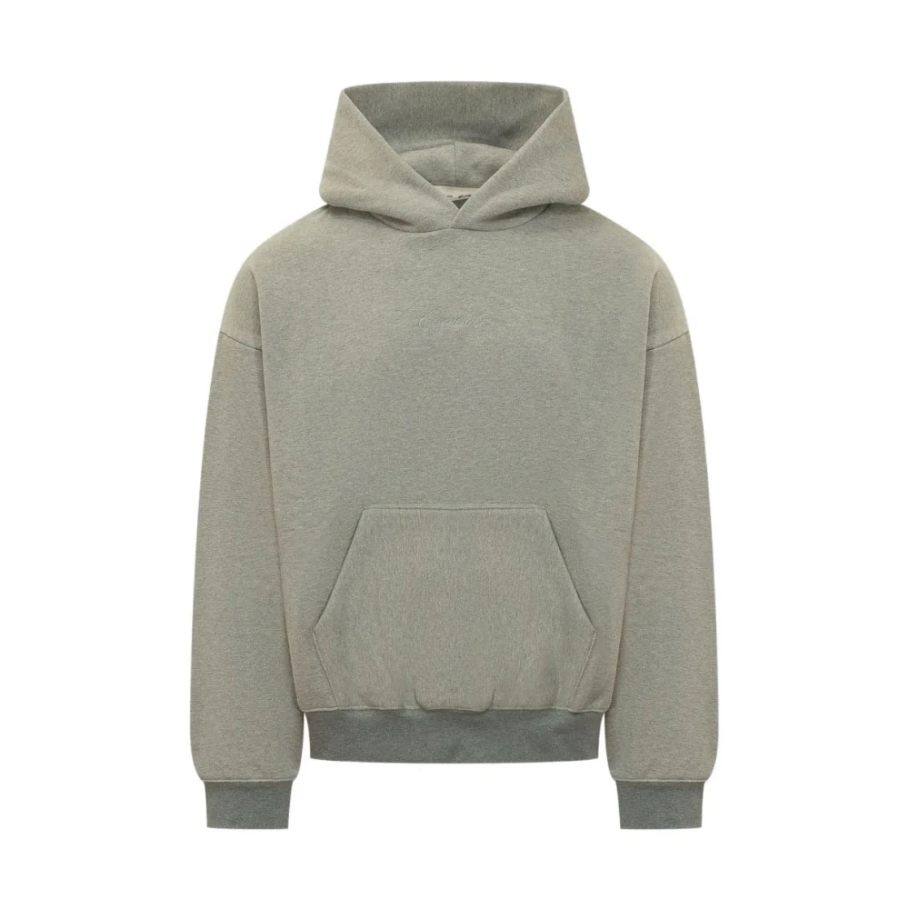 Fear Of God Gray Hoodies, Male, Xs, Signature Classic Hoodie