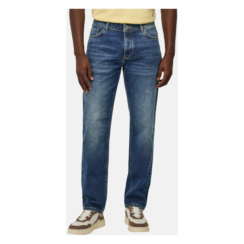 Boggi Milano Stretch Denim Jeans Blue Heren