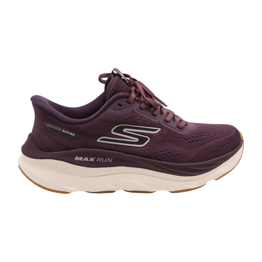 Skechers Donna Rouge Scarpe Running Da Max Run - Immagine 2