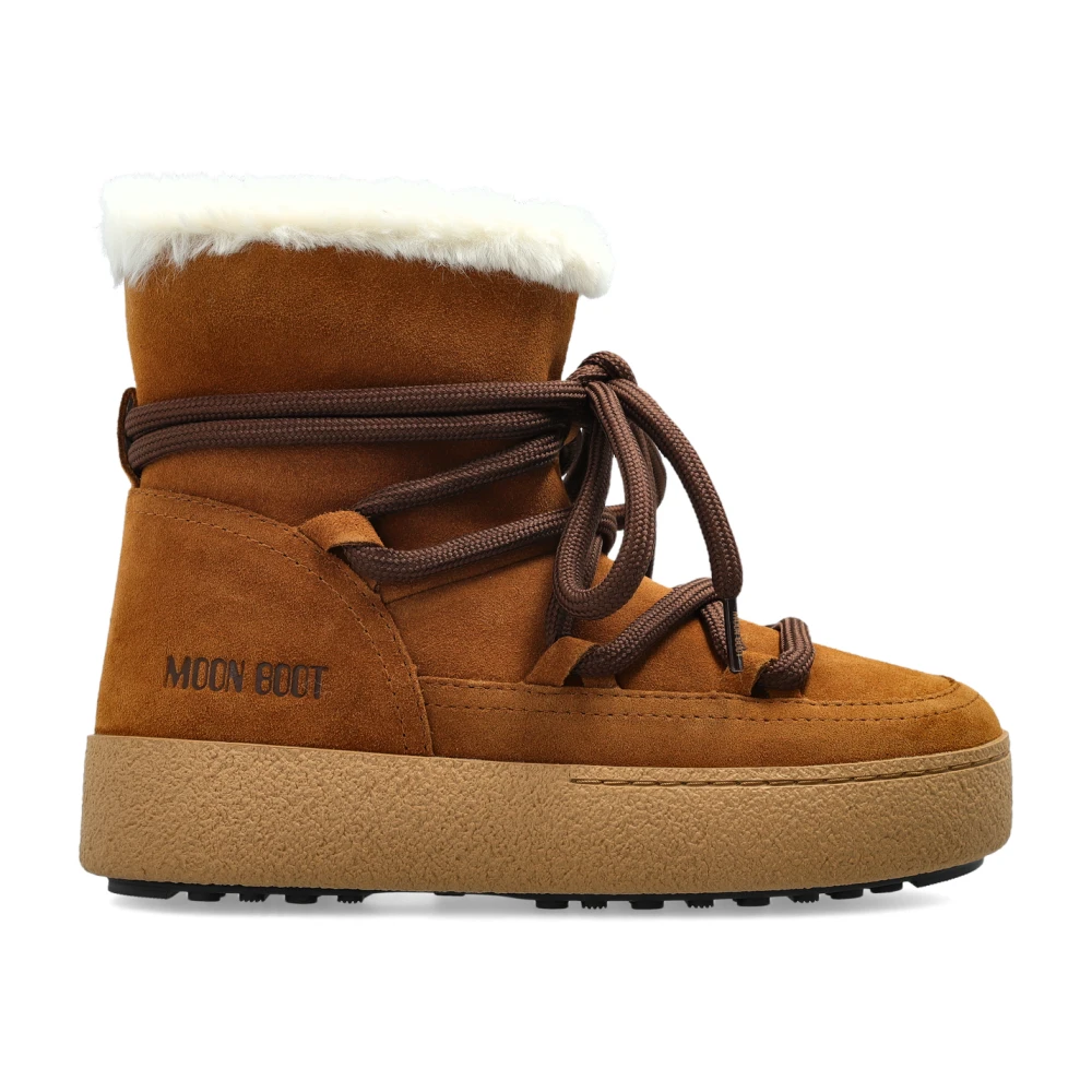 Moon Boot Donna Marrone - Mb Ltrack Sofia - Shoes - 36 Eu