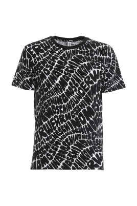 Logo Pattern Allover Iconica T-Shirt