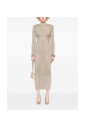 robe-longue-en-tricot-lurex-dore