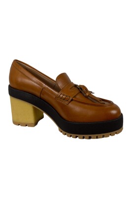 green-rubber-heel-loafer-shoes