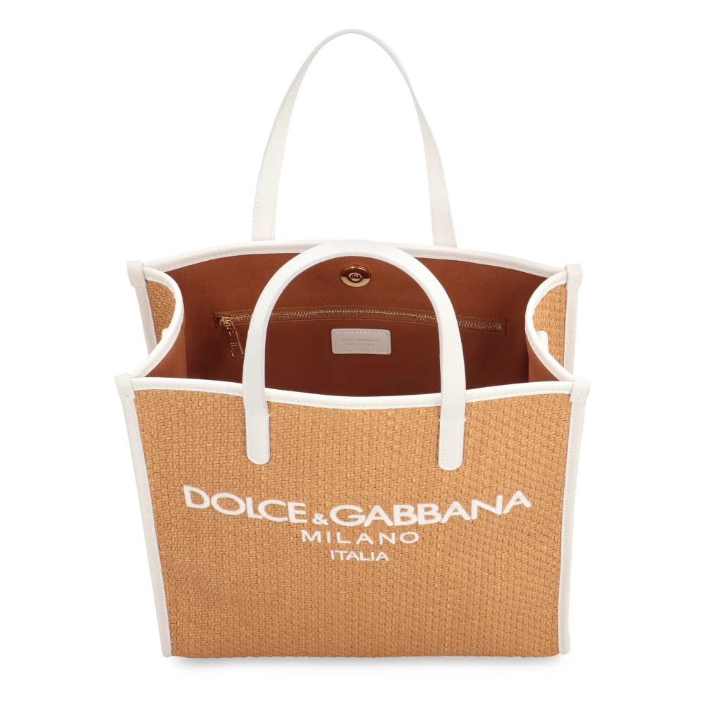 Dolce & Gabbana Tote Bags Beige Dames