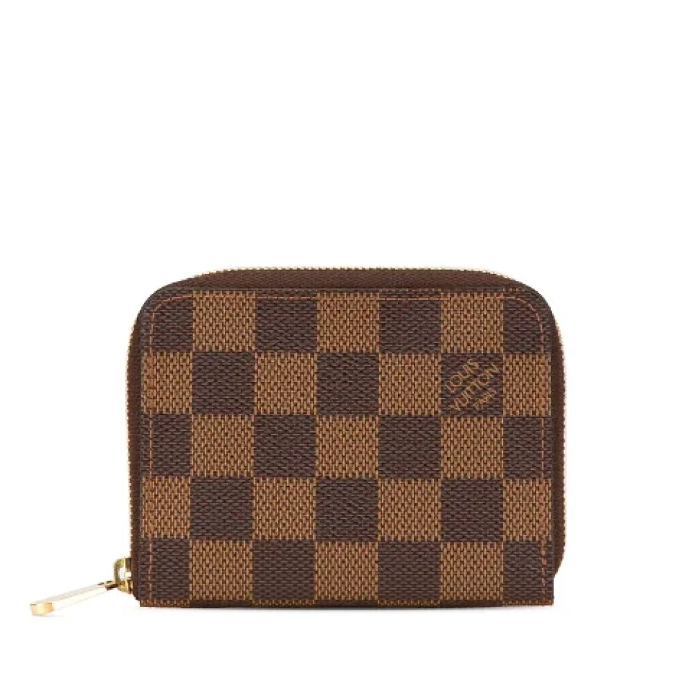 Louis Vuitton Vintage Pre-owned Canvas wallets Brown Dames
