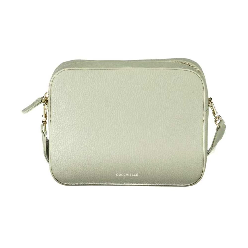 Coccinelle Green Leather Handbag - Image 2