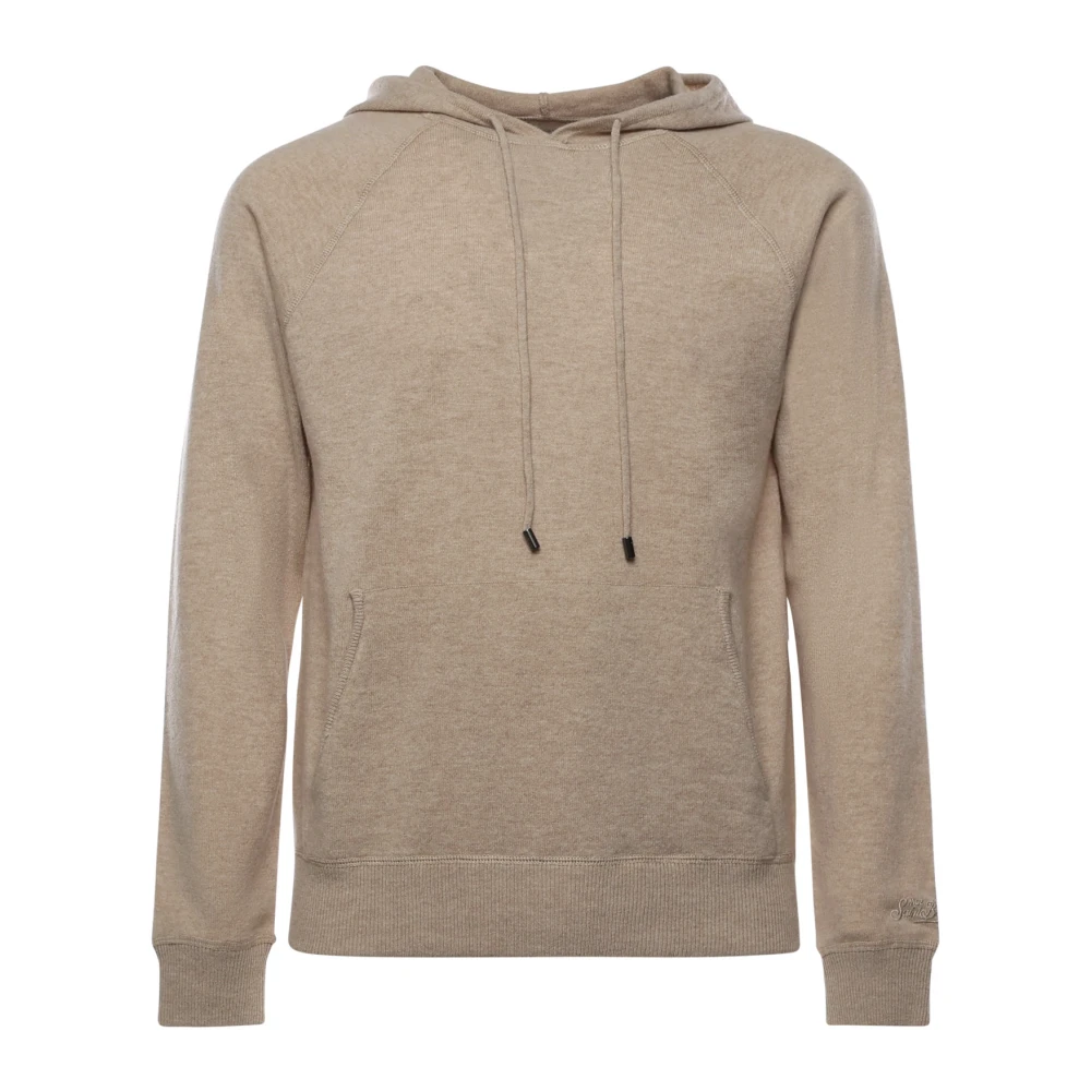 Mc2 Saint Barth Beige Hoodies, Male, L, Hoodies