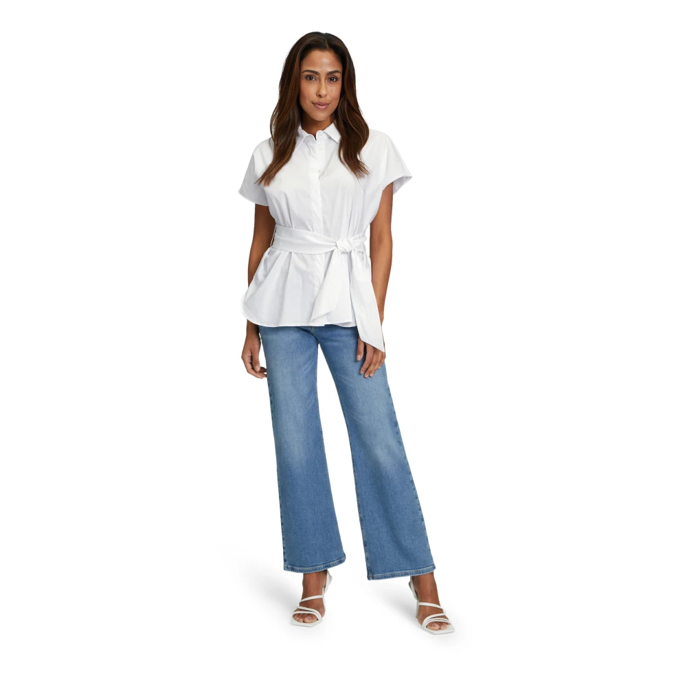 Betty Barclay Gestreepte Batwing Blouse White Dames
