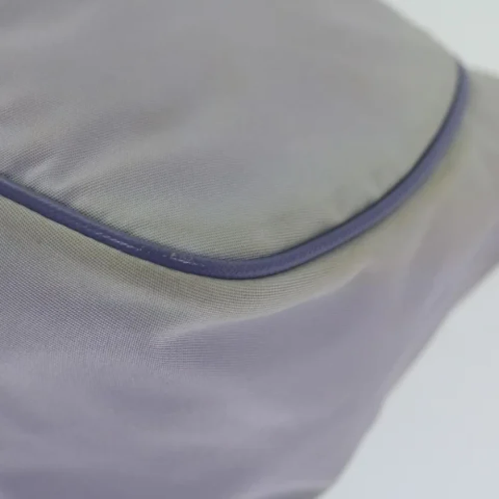 Prada Vintage Pre-owned Nylon pouches Purple Dames