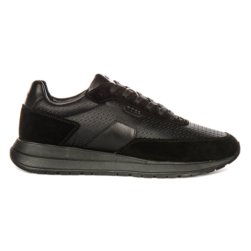 Hugo Men's Black Sneakers, 9 Uk, Vinston Runn Trainers