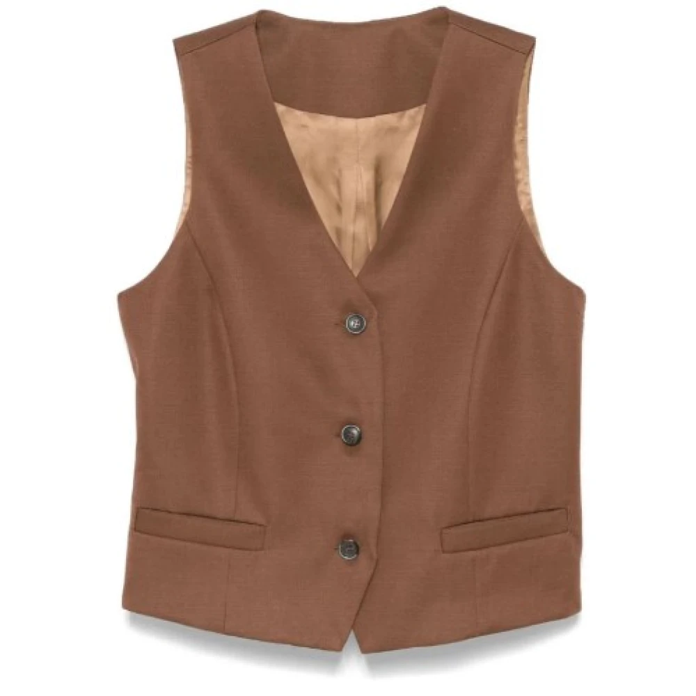 Nine In The Morning Bruine jas voor ochtendstijl Brown Dames
