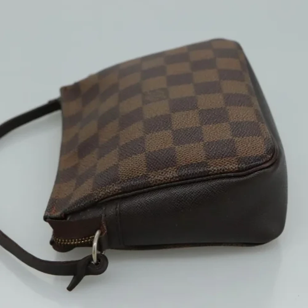 Louis Vuitton Vintage Pre-owned Canvas pouches Brown Dames